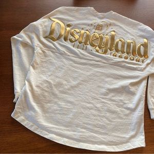 Disneyland Cream Gold Castle Spirit Jersey